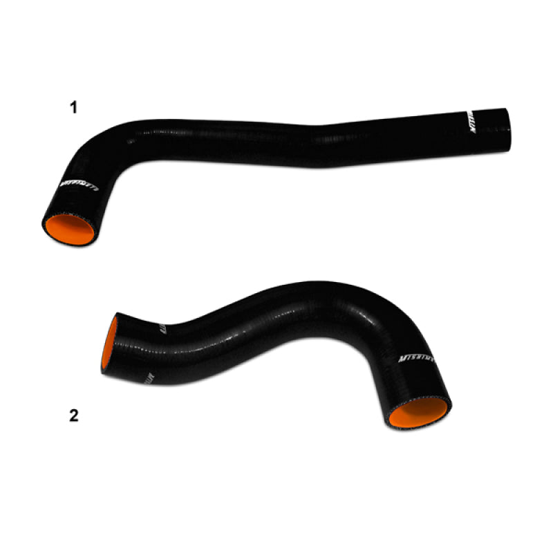 Mishimoto MMHOSE-RAM-03DBK 03-10 Dodge Cummins 5.9L Black Diesel Hose Kit