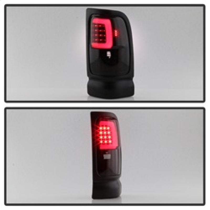 SPYDER 9038877 xTune Dodge RAM 1500 94-01 Tail Lights - Light Bar LED - Black ALT-ON-DRAM94V3-LBLED-BSM