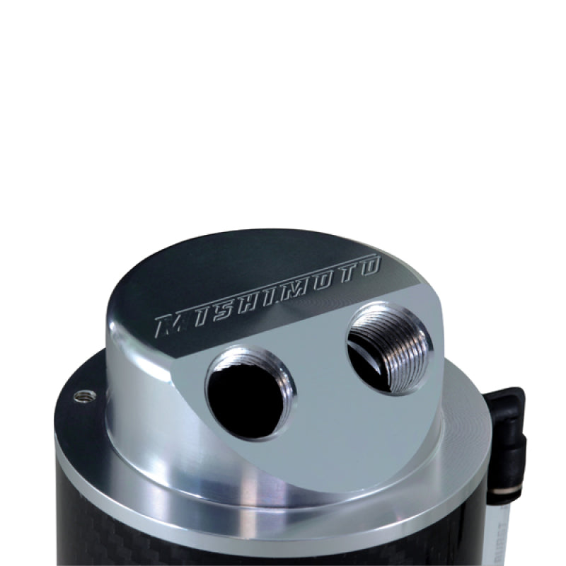 Mishimoto MMOCC-CF Carbon Fiber Oil Catch Can 10mm Fittings