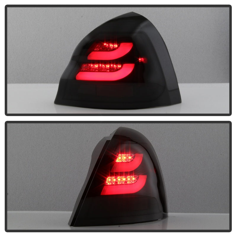 SPYDER 5084385 Spyder 04-08 Pontiac Grand Prix Light Bar LED Tail Light - Black Smoke (ALT-YD-PGP04-LED-BSM)