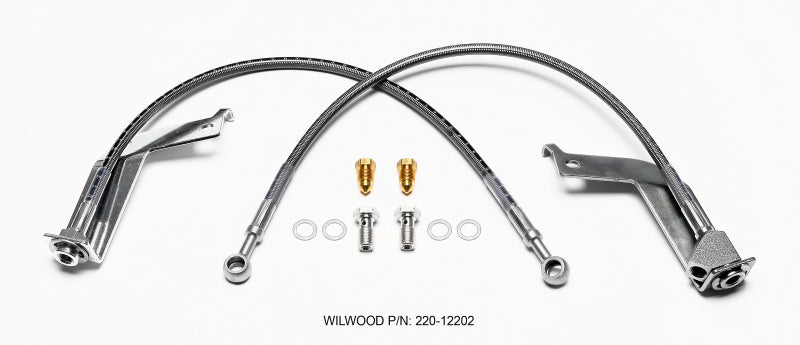 Wilwood 220-12202 Flexline Kit Rear 99-04 Ford Mustang GT