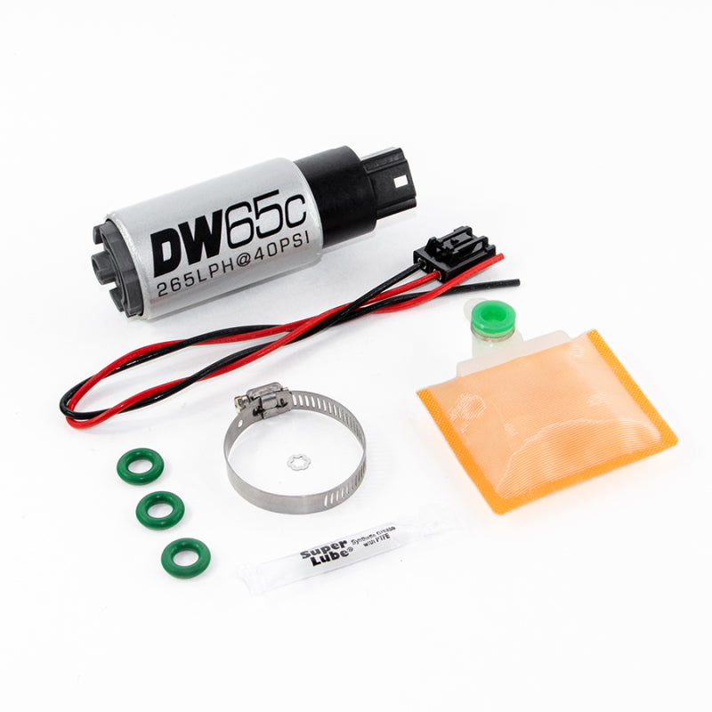 DeatschWerks 9-651-1017 Ford Focus MK2 RS DW65C 265lph Compact In-Tank Fuel Pump w/Install Ki