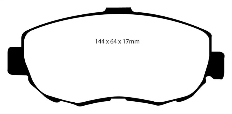 EBC DP31223C 93-97 Lexus GS300 3.0 Redstuff Front Brake Pads