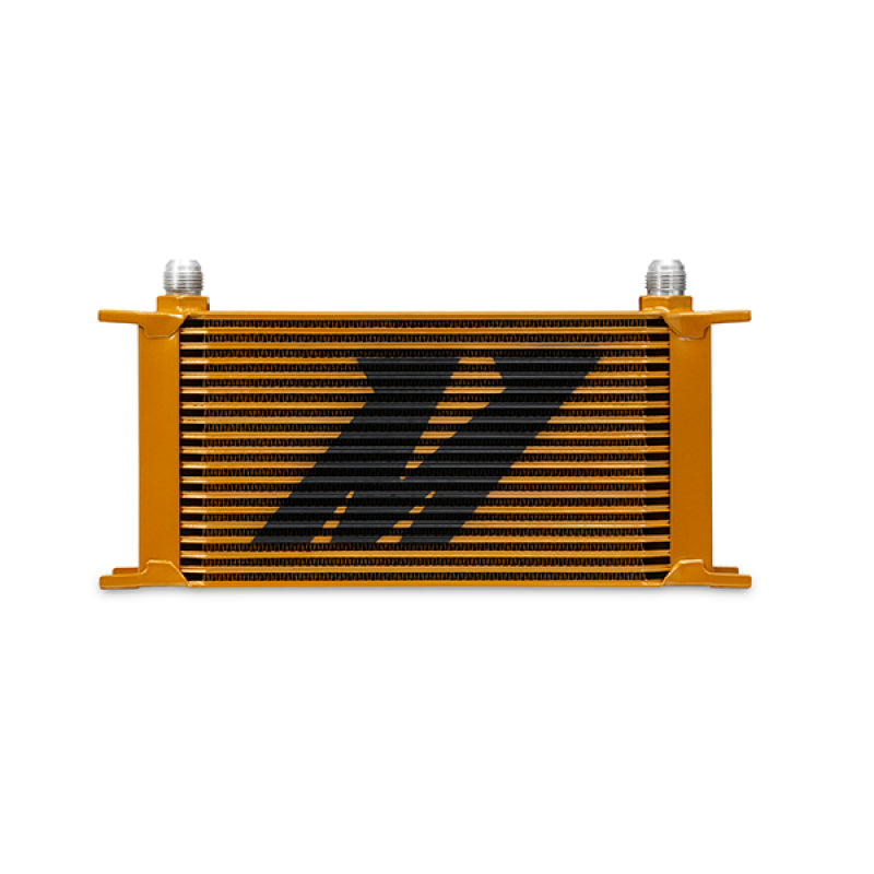 Mishimoto MMOC-19G Universal 19 Row Oil Cooler - Gold