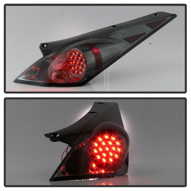 SPYDER 5022530 Spyder Nissan 350Z 03-05 LED Tail Lights Smoke ALT-YD-N350Z02-LED-SM