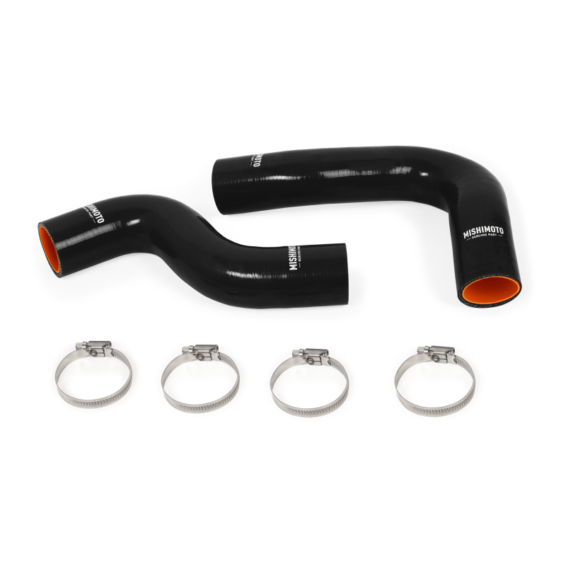 Mishimoto MMHOSE-GC8T-92BK 92-00 Subaru WRX/STI Turbo Silicone Radiator Hose Kit - Black
