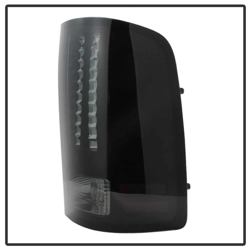 SPYDER 5078186 Spyder GMC Sierra 07-13 (Not 3500 Dually 4 Rear Wheels)LED Tail Lights Blk Smke ALT-YD-GS07-LED-BSM