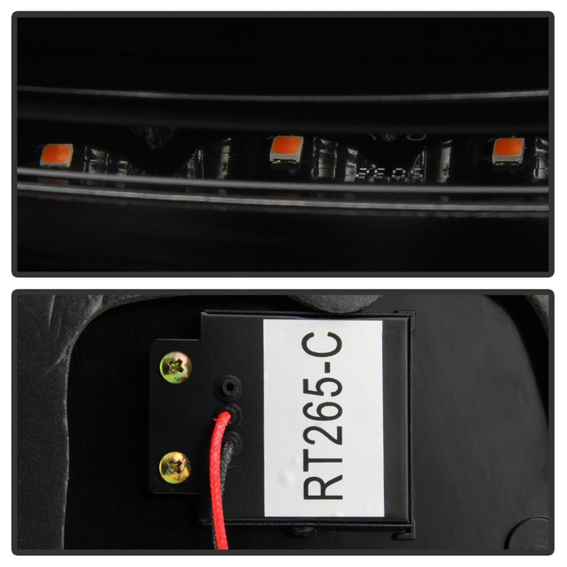 SPYDER 5087980 Spyder 08-11 Subaru Impreza WRX 4DR LED Tail Lights - Black Smoke ALT-YD-SI084D-LED-BSM