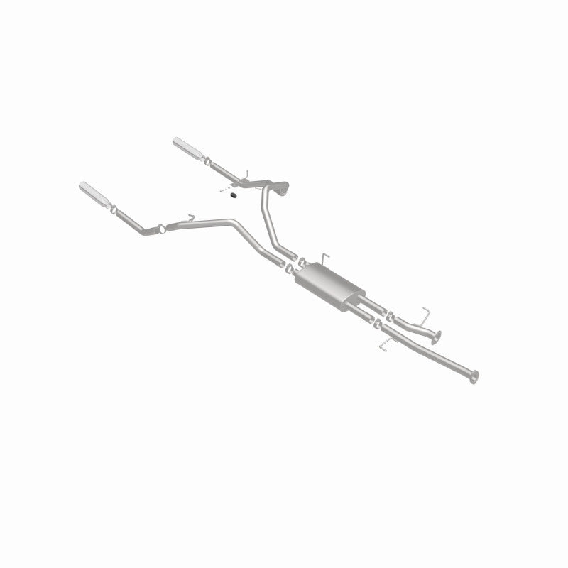 Magnaflow 15305 MagnaFlow 14 Toyota Tundra V8 4.6L/5.7L Stainless Cat Back Exhaust Dual Split Rear Exit