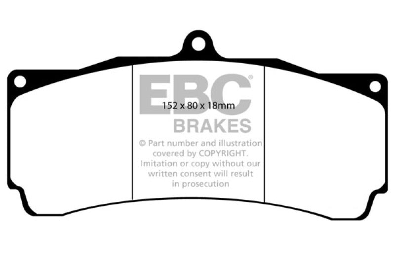 EBC DP5006NDX Brakes Bluestuff Street and Track Day Brake Pads