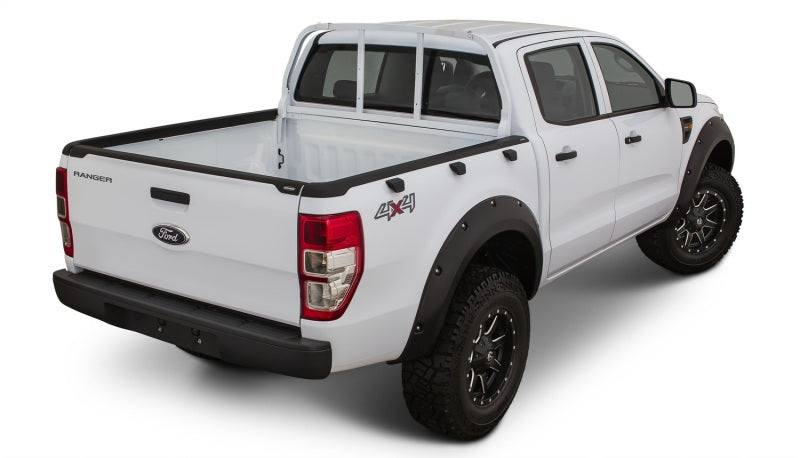 Bushwacker 28511 11-15 Ford Ranger T6 Bed Rail Caps - Black