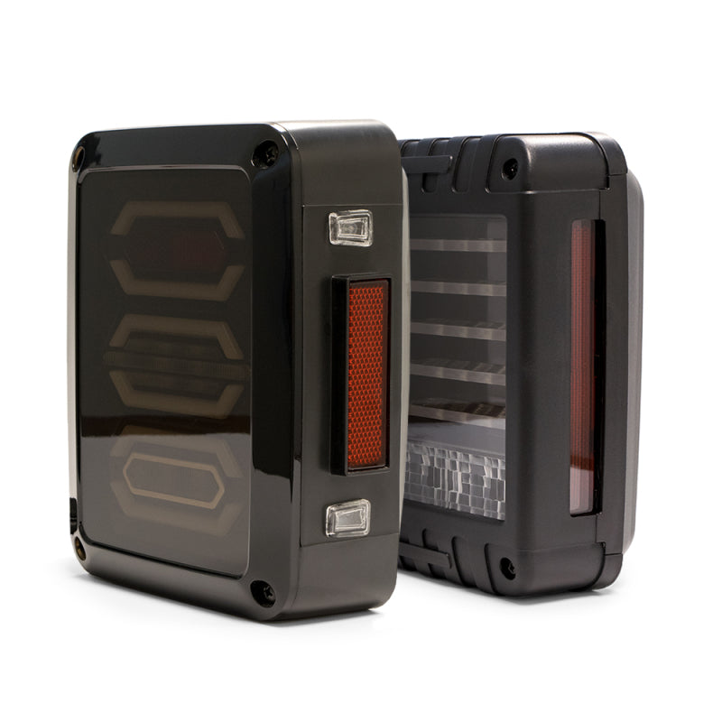 DV8 Offroad TLJK-01 07-18 Jeep Wrangler JK Horizontal LED Tail Light