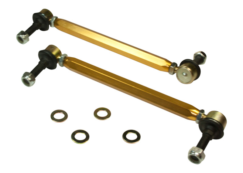 Whiteline KLC180-255 Universal Sway Bar - Link Assembly Heavy Duty Adjustable Steel Ball