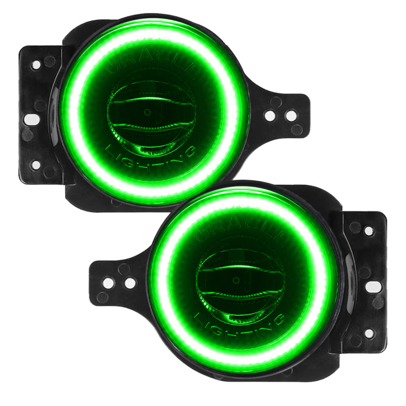 ORACLE Lighting 5847-334 Oracle Jeep Wrangler JL/JT Sport High Performance W LED Fog Lights - w/o Controller SEE WARRANTY