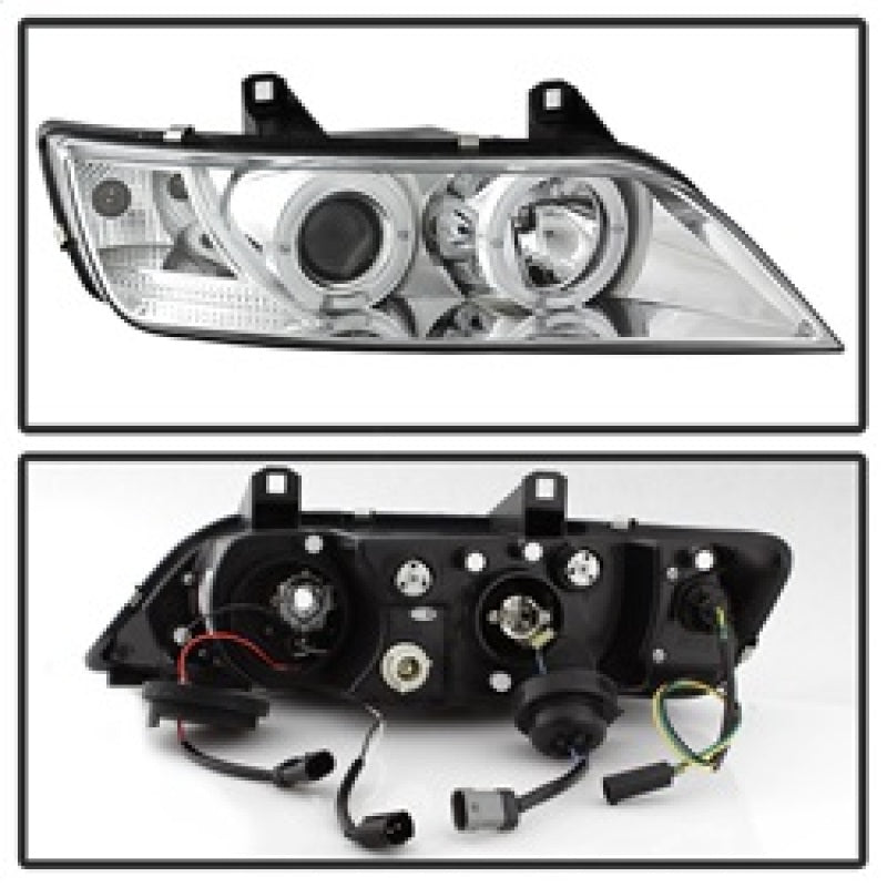 SPYDER 5009098 Spyder BMW Z3 96-02 Projector Headlights LED Halo Chrome High H1 Low H1 PRO-YD-BMWZ396-HL-C
