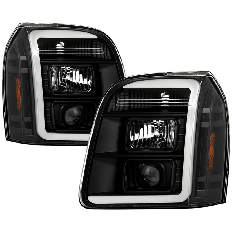 SPYDER 5088260 Spyder GMC Yukon 07-14/Denali 07-14 /XL 07-14 V2 Projector Headlights - Black PRO-YD-GY07V2SI-BK