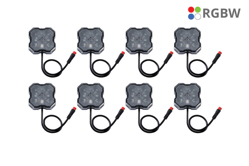 Diode Dynamics DD7454 Stage Series RGBW LED Rock Light (8-pack)