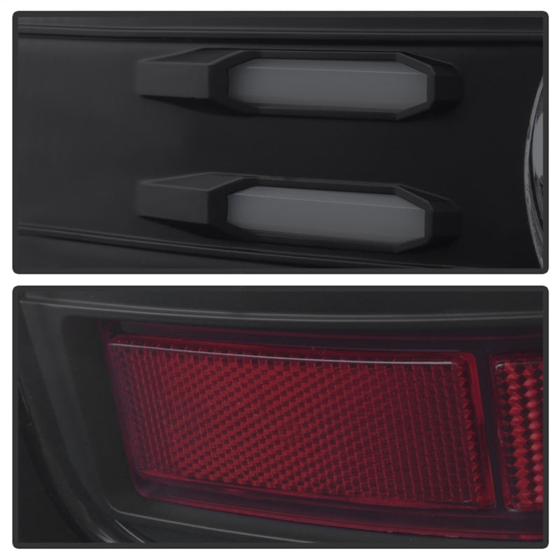SPYDER 5083739 Spyder Chevy Silverado 16-17 Light Bar LED Tail Lights - Black Smoke ALT-YD-CS16-LED-BSM