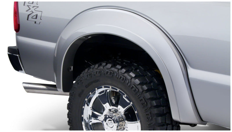 Bushwacker 20932-02 11-16 Ford F-350 Super Duty Styleside Extend-A-Fender Style Flares 4pc - Black