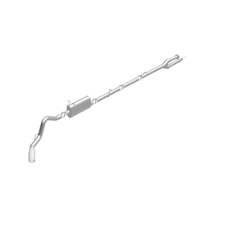 Magnaflow 19174 MagnaFlow Sys C/B 11-15 Ford Super Duty F250 6.2L EC CC, SS 3.5in Single Rear Pass Side Ext 5in Tip