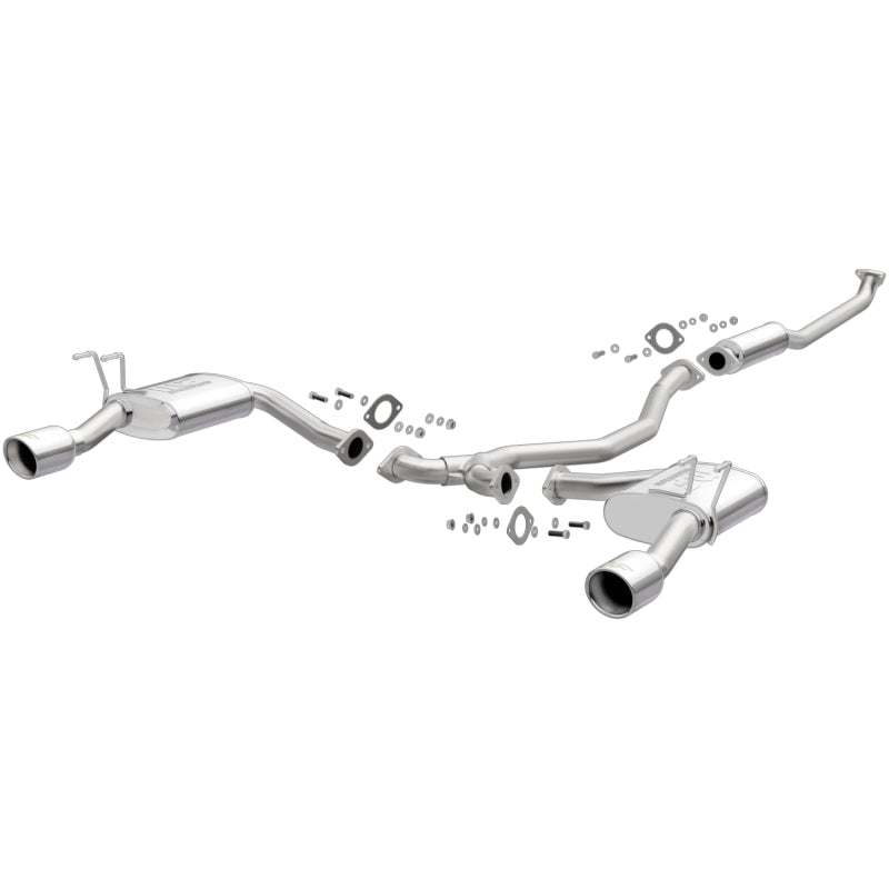 Magnaflow 19312 MagnaFlow Cat-Back 2016 Honda Civic (Sedan Only) 1.5L L4 Turbo 2.25in SS Dual Outlet