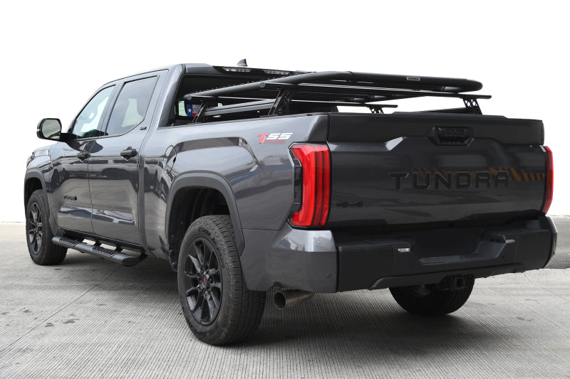 Go Rhino 5935001T 15-22 Ford F-150 / 19-22 RAM 1500 / 07-21 Toyota Tundra XRS Cross Bars Kit - Tex. Blk
