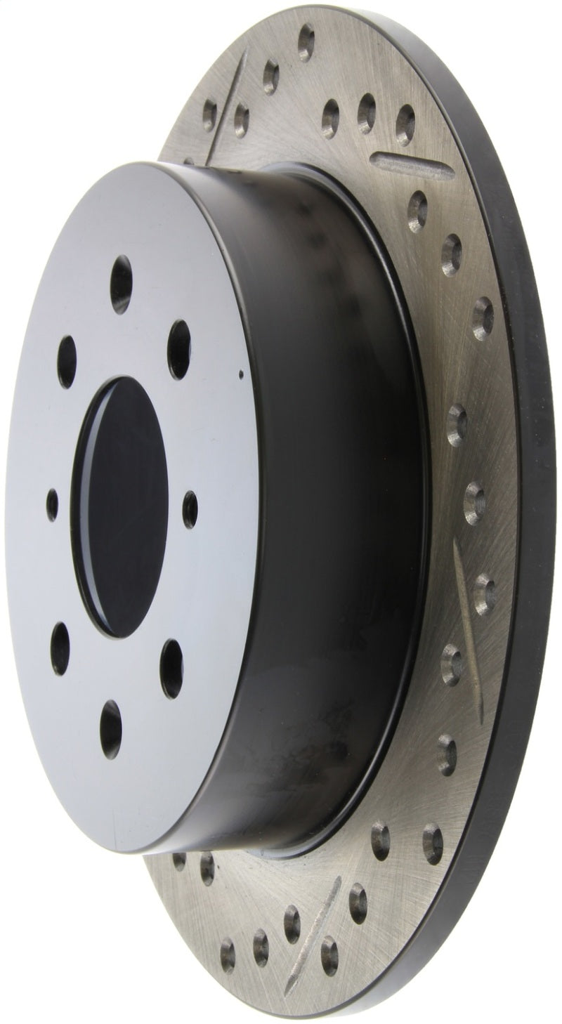 Stoptech 127.40017R StopTech 90-96 Acura Integra / 97-01 Integra (Exc. Type R) Slotted & Drilled Right Rear Rotor