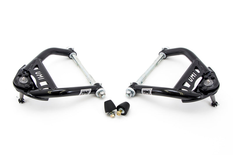 UMI Performance 4033-1-B 64-72 A-Body Tubular Front Upper A-arms 1/2in Taller Ball Joints