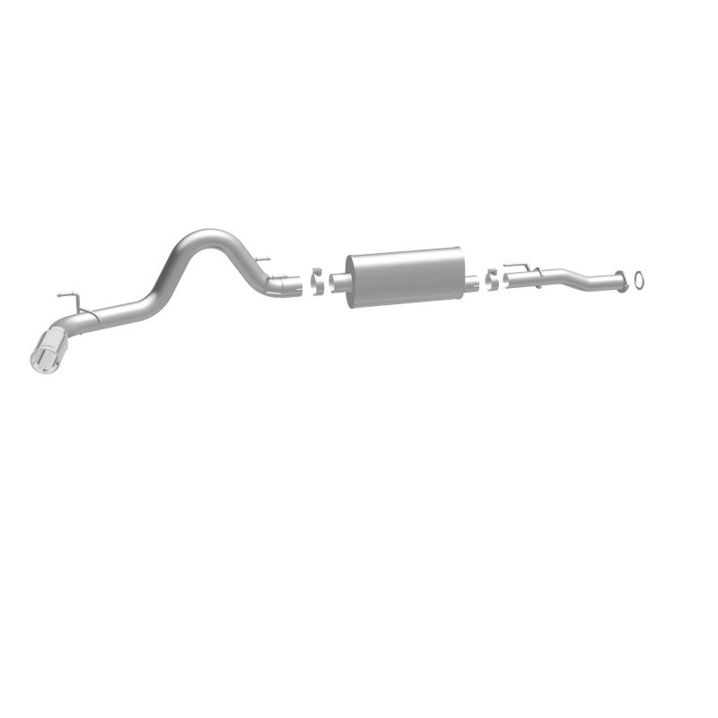 Magnaflow 19291 MagnaFlow Cat-Back 2016 Toyota Tacoma 3.5L V6 SS 3in Single Pass Side Exit Rear 4in Tip