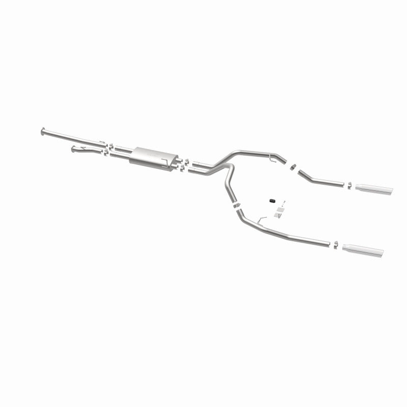 Magnaflow 15305 MagnaFlow 14 Toyota Tundra V8 4.6L/5.7L Stainless Cat Back Exhaust Dual Split Rear Exit
