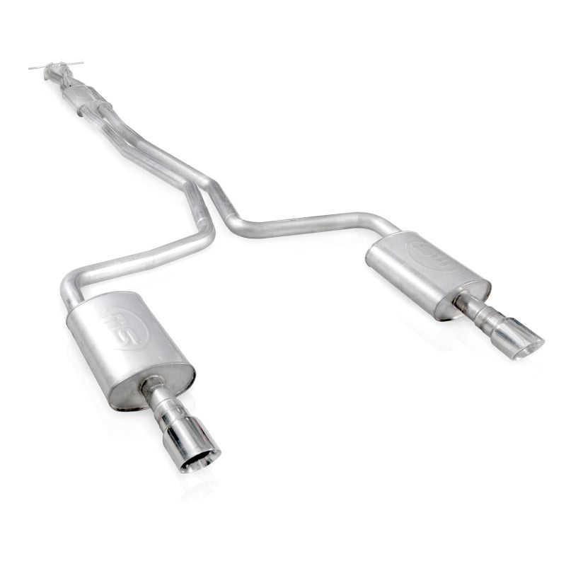Stainless Works TA10ECOCB 2010-18 Ford Taurus SHO V6 2-1/2in Catback Chambered Mufflers X-Pipe