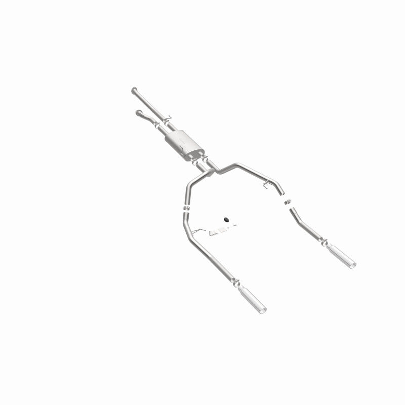 Magnaflow 15305 MagnaFlow 14 Toyota Tundra V8 4.6L/5.7L Stainless Cat Back Exhaust Dual Split Rear Exit