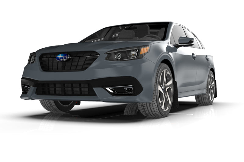 Rally Armor MF64-UR-BLK/GRY 20-22 Subaru Legacy Black UR Mud Flap w/ Grey Logo