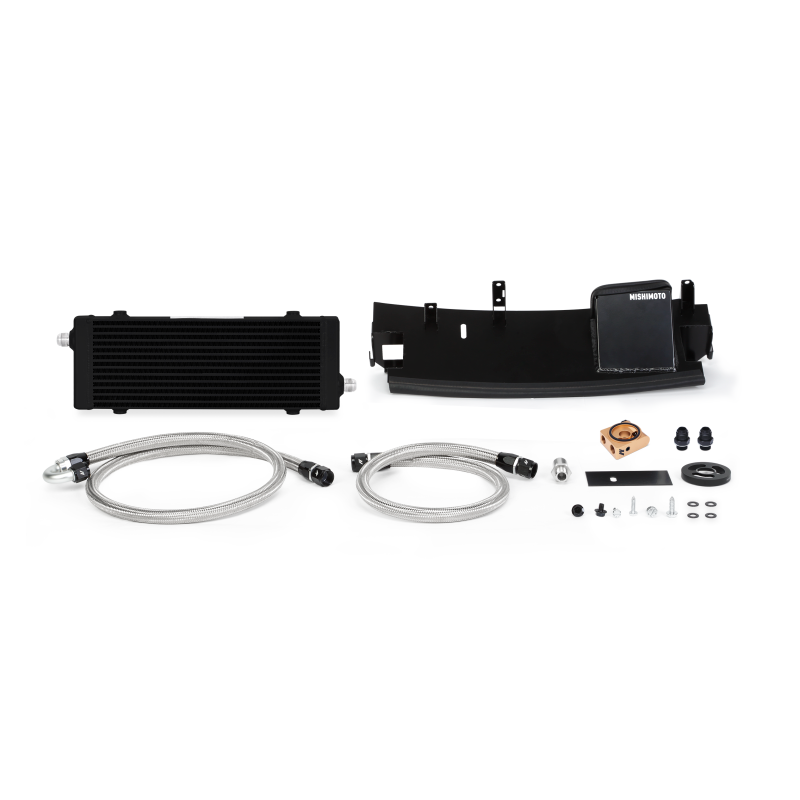 Mishimoto MMOC-RS-16TBK 2016+ Ford Focus RS Thermostatic Oil Cooler Kit - Black