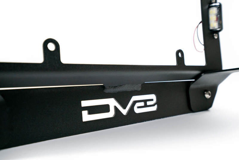 DV8 Offroad TSJL-03 18-22 Jeep Wrangler JL Spare Tire Delete Kit w/Light Mounts