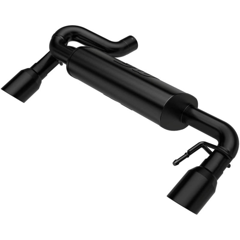 Magnaflow 19558 MagnaFlow 2021 Ford Bronco Street Series Axle-Back Exhaust w/ Dual Split Rear Style Exit- Black Tips