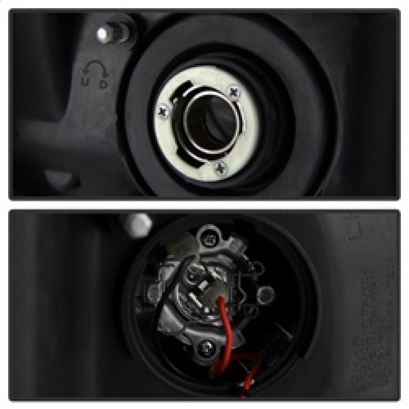 SPYDER 5011572 Spyder Nissan Titan 04-14/Armada 04-07 Projector Headlights LED Halo LED Blk PRO-YD-NTI04-HL-BK