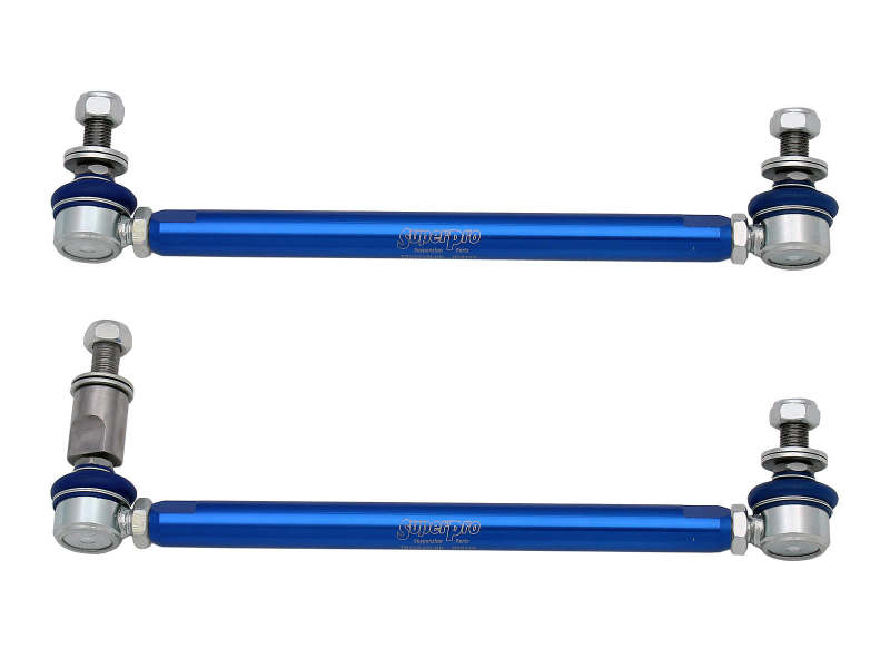 Superpro TRC4301 SuperPro 2015 Audi A3 Quattro Premium Front HD Adjustable End Link Set w/ DCC Adapter