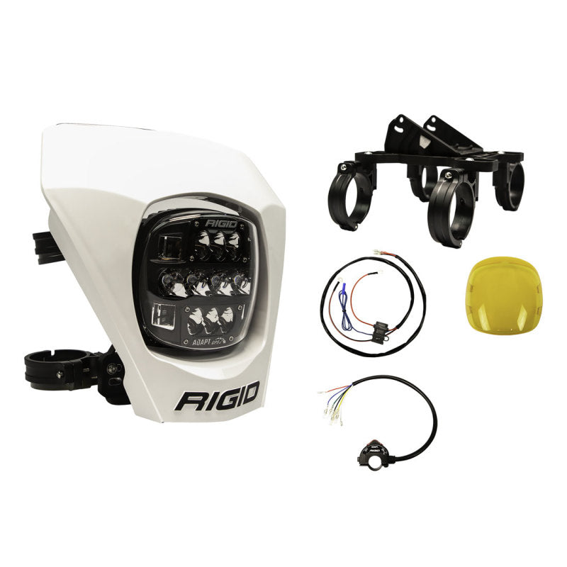 Rigid Industries 300416 Adapt XE LED Moto Kit - Black