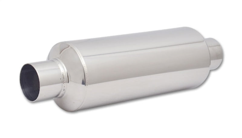 Vibrant 17930 SS Resonator (Standard Design) 2.5in inlet/outlet x 18in long w/ 5in OD resonator body