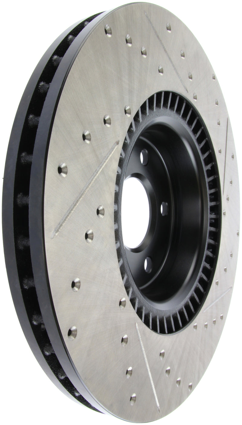 Stoptech 127.33134R StopTech Slotted & Drilled Sport Brake Rotor