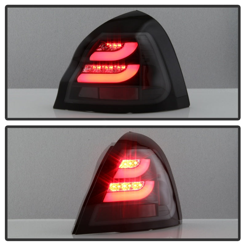 SPYDER 5075581 Spyder Pontiac Grand Prix 04-08 Light Bar LED Tail Light Black ALT-YD-PGP04-LED-BK