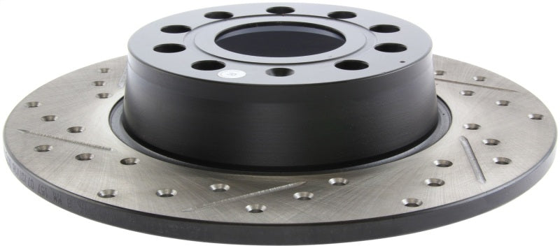 Stoptech 127.33131R StopTech Slotted & Drilled Sport Brake Rotor