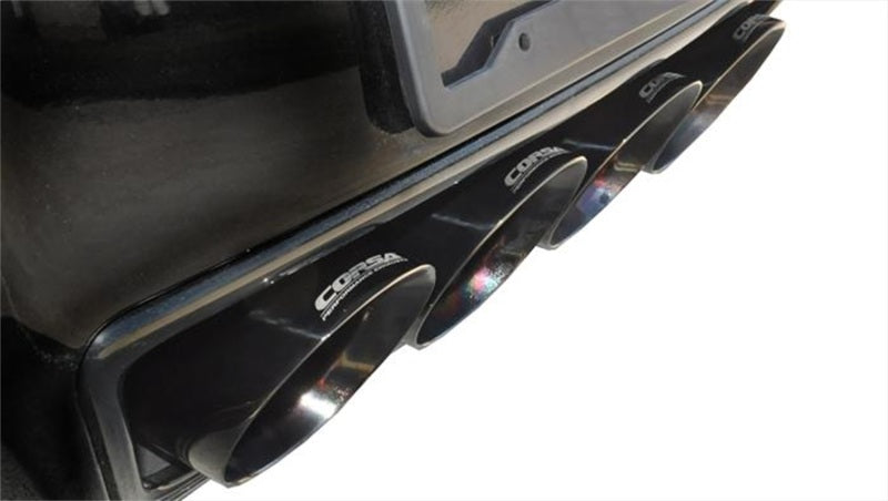 CORSA Performance 14764BLK Corsa 2014-2019 Corvette C7 Coupe 6.2L V8 AT/MT 2.75in Valve-Back Dual Rear Exit Black Sport Exhaust