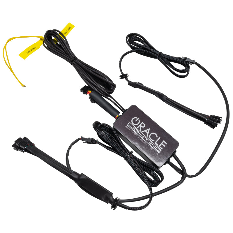 ORACLE Lighting 1335-332 Oracle 15-17 Ford Mustang V6/GT/Shelby Dynamic DRL w/ Halo Kit - ColorSHIFT - Dynamic SEE WARRANTY