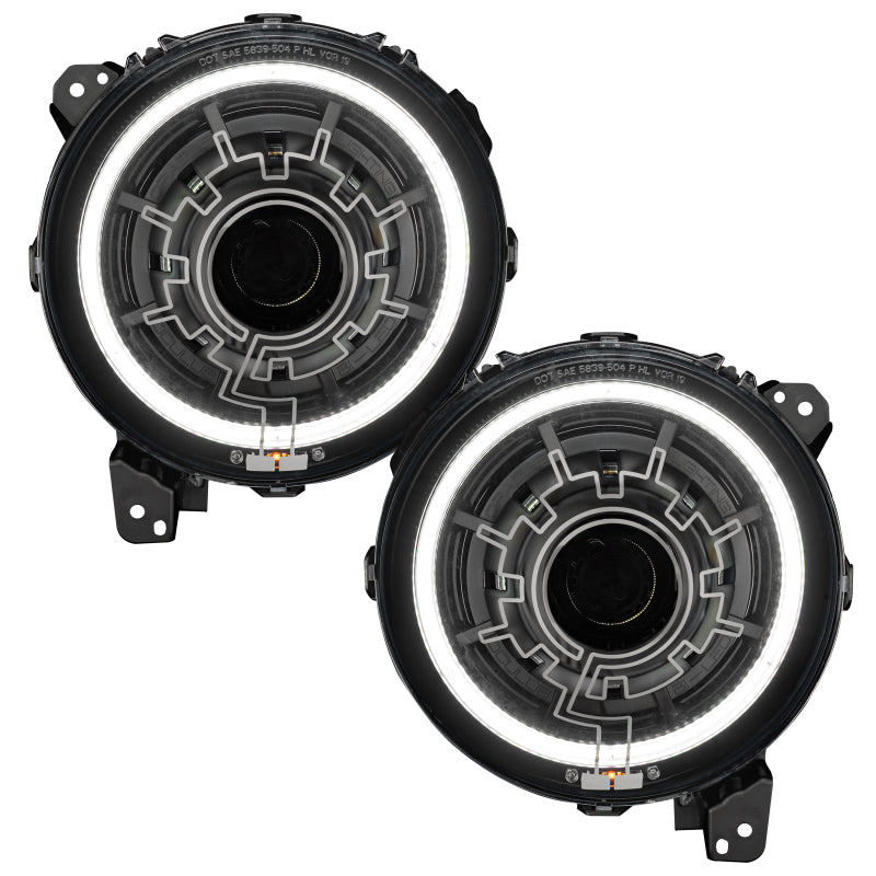 ORACLE Lighting 5839-111 Oracle Lighting 18-22 Jeep Wrangler JL Oculus Bi-LED Projector Headlights SEE WARRANTY