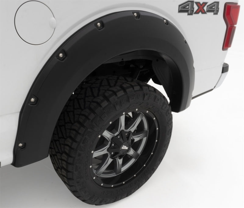 Bushwacker 20945-12 18-19 Ford F-150 Pocket Style Flares 4 pc - Oxford White