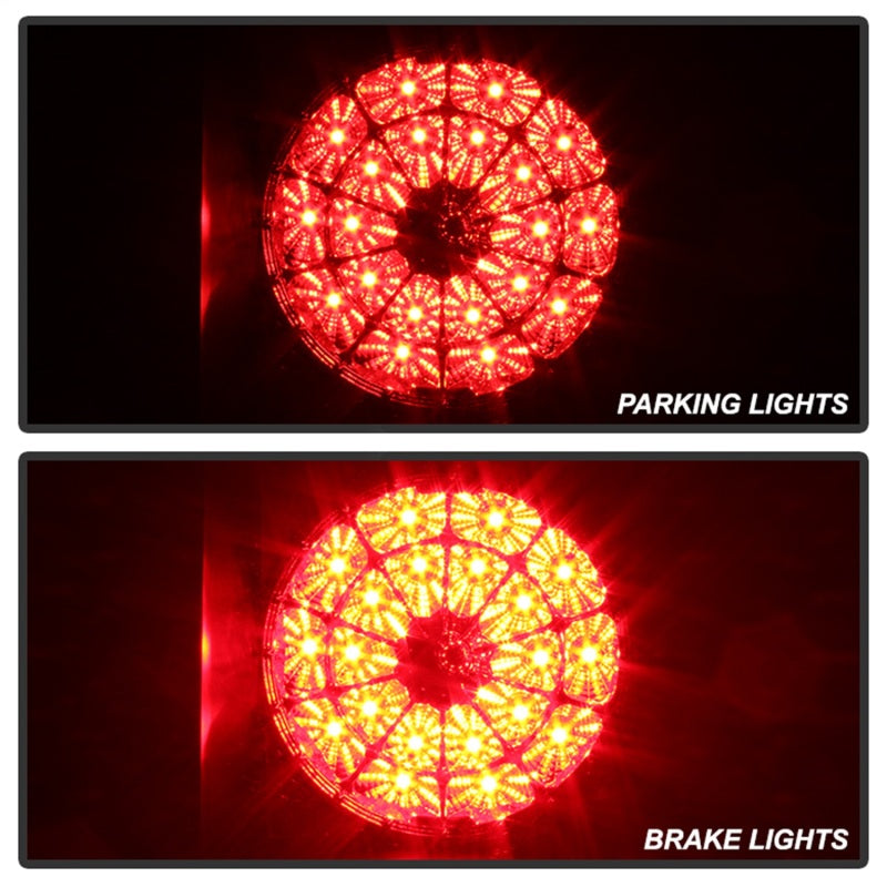 SPYDER 5029584 Spyder Toyota Tundra 07-13 LED Tail lights Black ALT-YD-TTU07-LED-BK