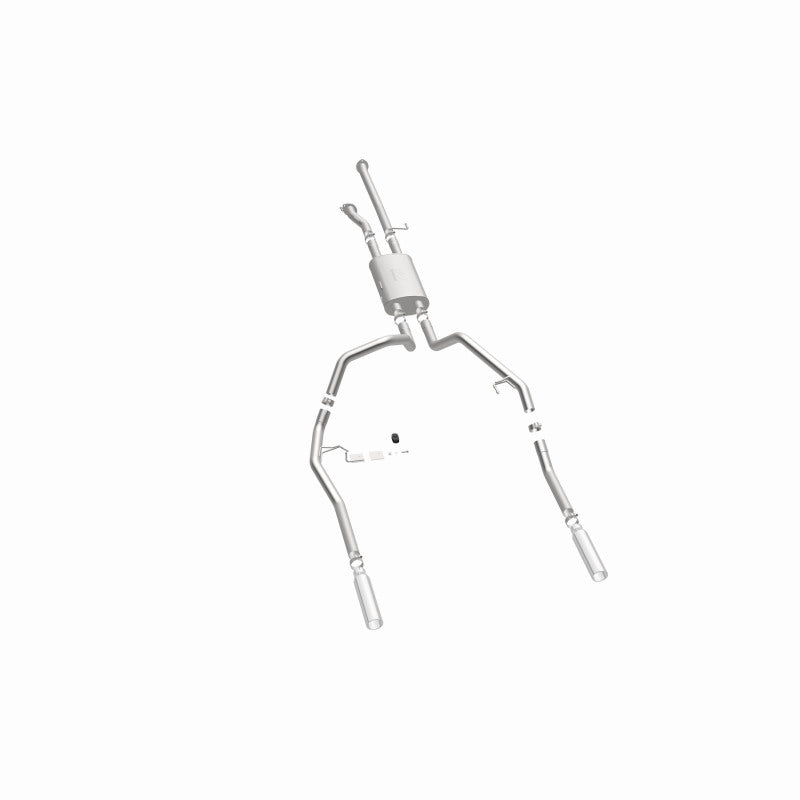 Magnaflow 15305 MagnaFlow 14 Toyota Tundra V8 4.6L/5.7L Stainless Cat Back Exhaust Dual Split Rear Exit