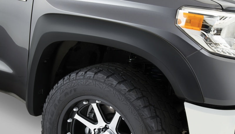 Bushwacker 30919-02 14-18 Toyota Tundra Fleetside Extend-A-Fender Style Flares 4pc - Black